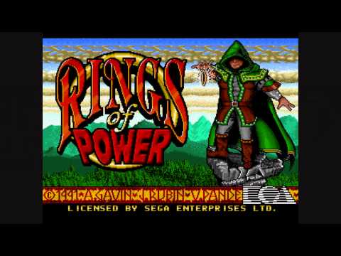 Rings of Power Megadrive