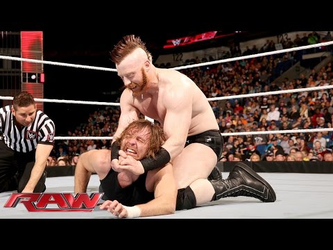 Dean Ambrose vs. Sheamus: Raw, 11. Januar 2016