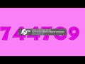 Colorful Numbers 1 To 2 Million Famous Fonts
