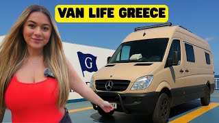 OVERNIGHT Ferry to GREECE in our Campervan | Van Life Europe