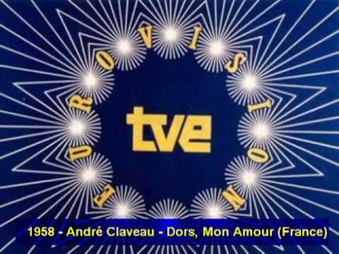 1958 - André Claveau - Dors, Mon Amour (France).