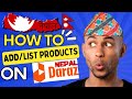 How To ADD LIST Products To Sell On Daraz Nepal Product Listing Process For Nepali Sellers