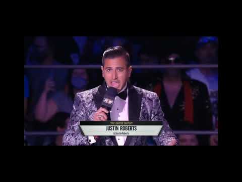 Justin Roberts' EPIC intro to Anarchy in the Arena. AEW Double or Nothing 2022