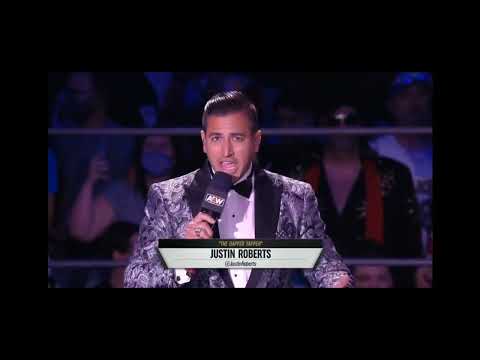 Justin Roberts' EPIC intro to Anarchy in the Arena. AEW Double or Nothing 2022