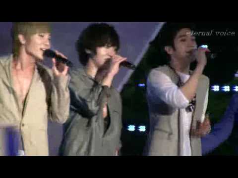 [FANCAM] 100515 Super Junior Yesung 젊은그대 Open Concert