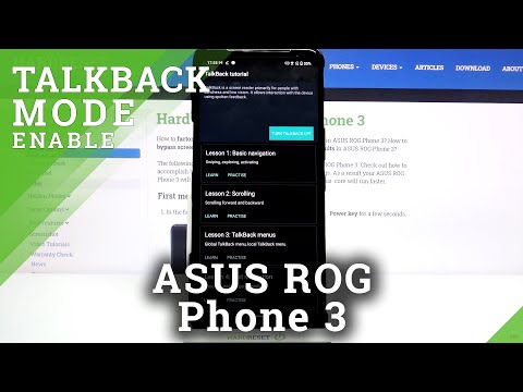 How to Enable Talkback in ASUS ROG Phone 3 – Find Screen Reader Options