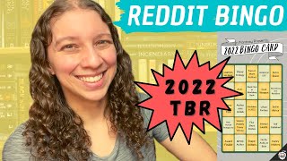 REDDIT BINGO TBR AND RECOMMENDATIONS (2022) || April 2022 [CC]