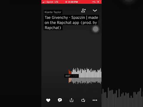 Tae Givenchy - Spazzin ( AUDIO)