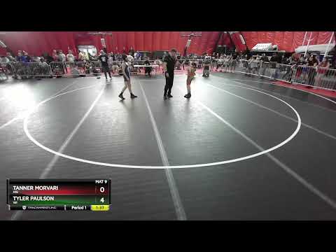 98 Lbs Quarterfinal - Tanner Morvari, MN Vs Tyler Paulson, WI Ef29