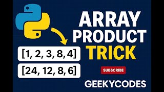 Product of Array Except Self - O(n) Time | No Division | LeetCode Solution