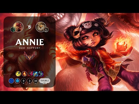 Annie Support vs Bard - EUW Grandmaster Patch 14.1