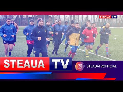 Rugbyștii de la Steaua, la primul antrenament în 2021