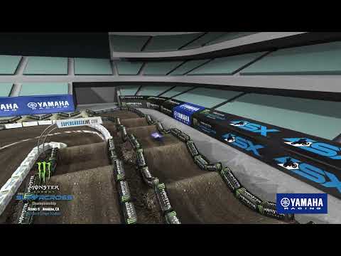 AMAスーパークロス 2022 Rd6 アナハイム（エンジェルスタジアム）West コース紹介動画