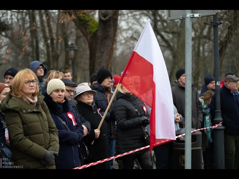 Uroczyste obchody 103. rocznicy Odzyskania Niepodległości przez Polskę w Suwałkach