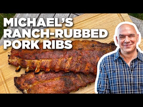 Michael Symon's Ranch-Rubbed Pork Ribs | Symon's...