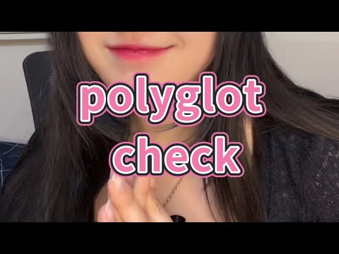Polyglot Check 6 languages