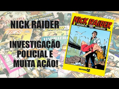 NICK RAIDER VOL 1 (EDITORA 85) - ELE ESTÁ DE VOLTA!