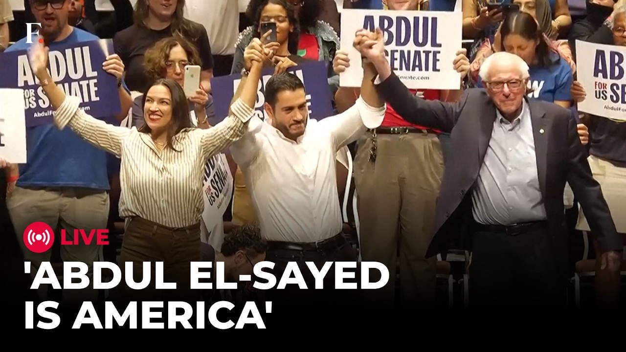 Michigan Senate Race LIVE: Bernie Sanders & AOC Rally Behind Abdul El-Sayed in Michigan Senate Race