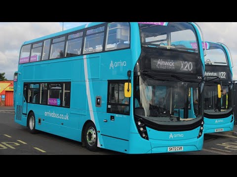 FIRST DAY | Route X20: 7575/SK72CVR - ADL Enviro 400 MMC