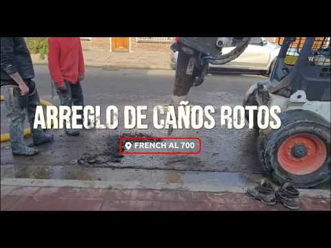 Reparación de caño roto en French al 700