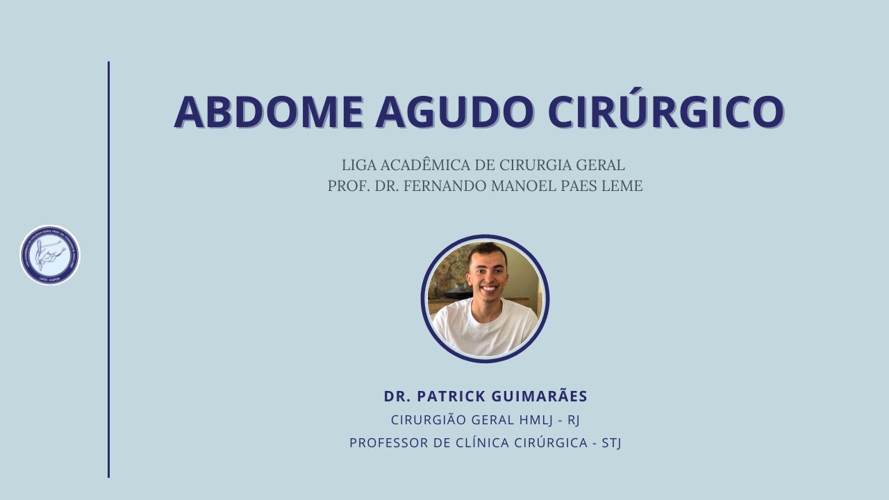 ABDOME AGUDO CIRÚRGICO