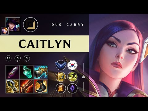 Caitlyn ADC vs Miss Fortune - KR Diamond Patch 25.24