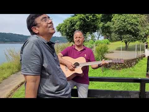 Akela hoon Main iss duniya me....by Atul Mishra on the banks of Umiam Lake in Meghalaya