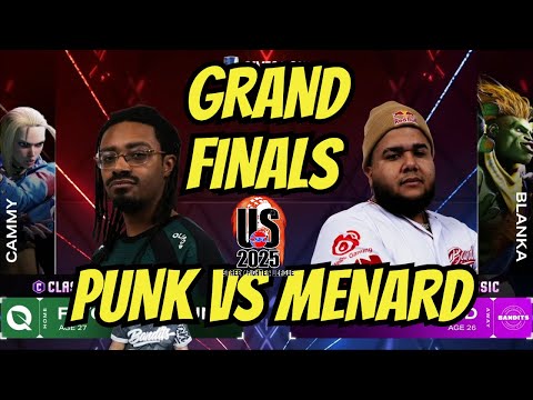 SF6: GRAND FINALS MENARD (Blanka) vs PUNK (Cammy) |  Street Fighter League US 2025