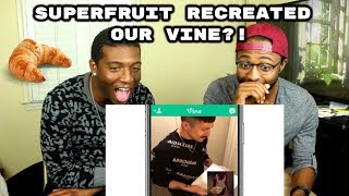SUPERFRUIT RECREATED OUR VINE!! (REACTION)
