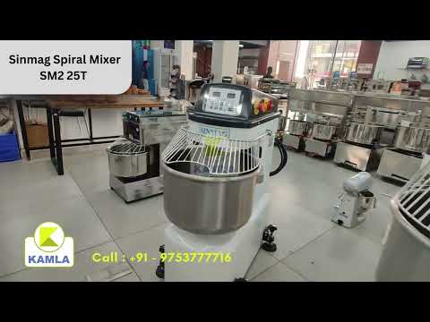 Sinmag SM2-25 Fixed Bowl Spiral Mixer