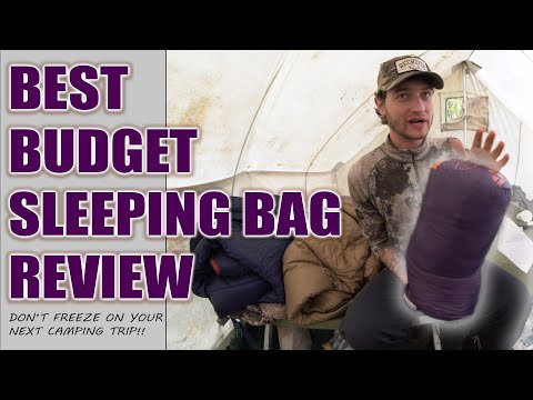 Budget Sleeping Bag Review | Find out what bag will keep you warm without going broke!