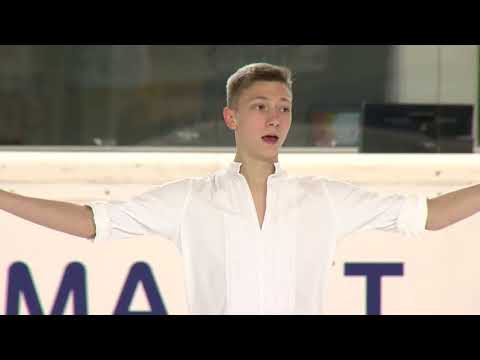 Egor MURASHOV RUS Men Short Program EGNA-NEUMARKT 2017