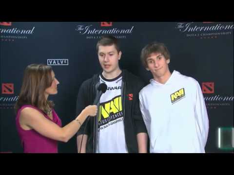 Funny Interview with Dendi and Puppey