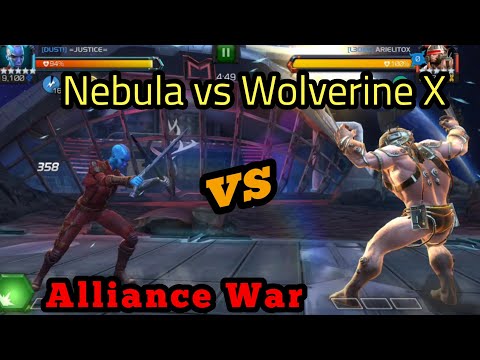 6r3 Nebula vs Wolverine X | Alliance War - Safeguard/Vigorous Assault Node | Quick & Easy Cheese