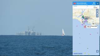 Warships on the horizon HMS Sutherland 20260515