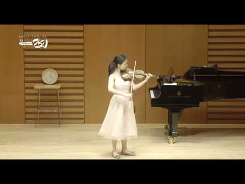 Boha Moon Performs Rode Caprice In E Minor | Menuhin Competition Richmond 2021 Junior First Rounds