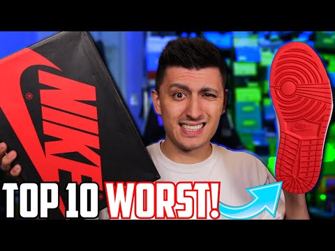 Top 10 WORST Air Jordan Sneakers of 2022 So Far!