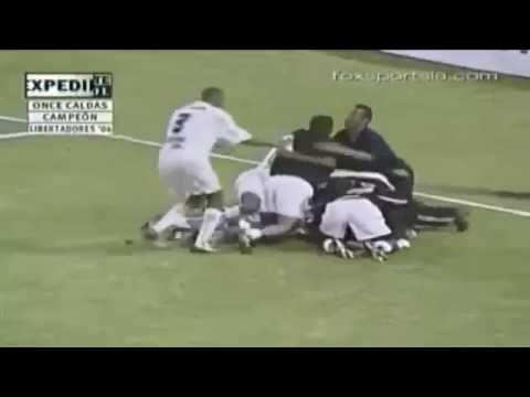 Libertadores 2004 (Semis Vuelta): Once Caldas (COL) 2 - 1 Sao Paulo FC (BRA)