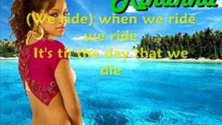Rihanna-we ride