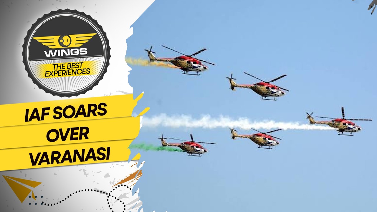 Varanasi: IAF Aerial Display at Namo Ghat | Wings Over Ganges | WION Wings