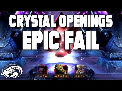 My Worst Crystal Opening 7 Five Star Crystals | Marvel Contest of Champions