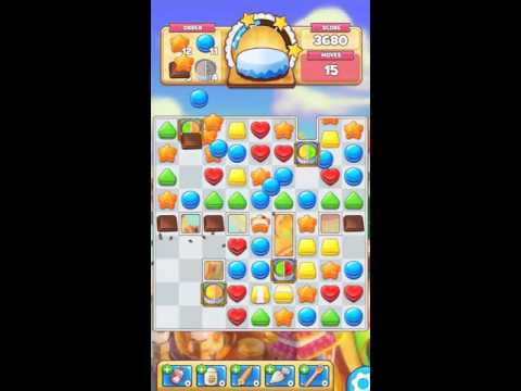 Cookie Jam Level 1100 - 3 stars