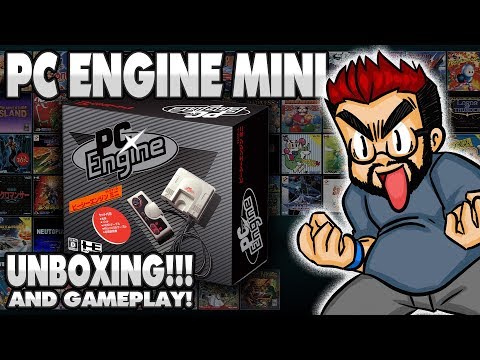 PC Engine Mini UNBOXING & GAMEPLAY! #pcenginemini #unboxing #turbografx16mini
