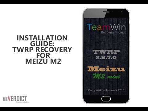 Installation Guide: TWRP recovery Meizu M2