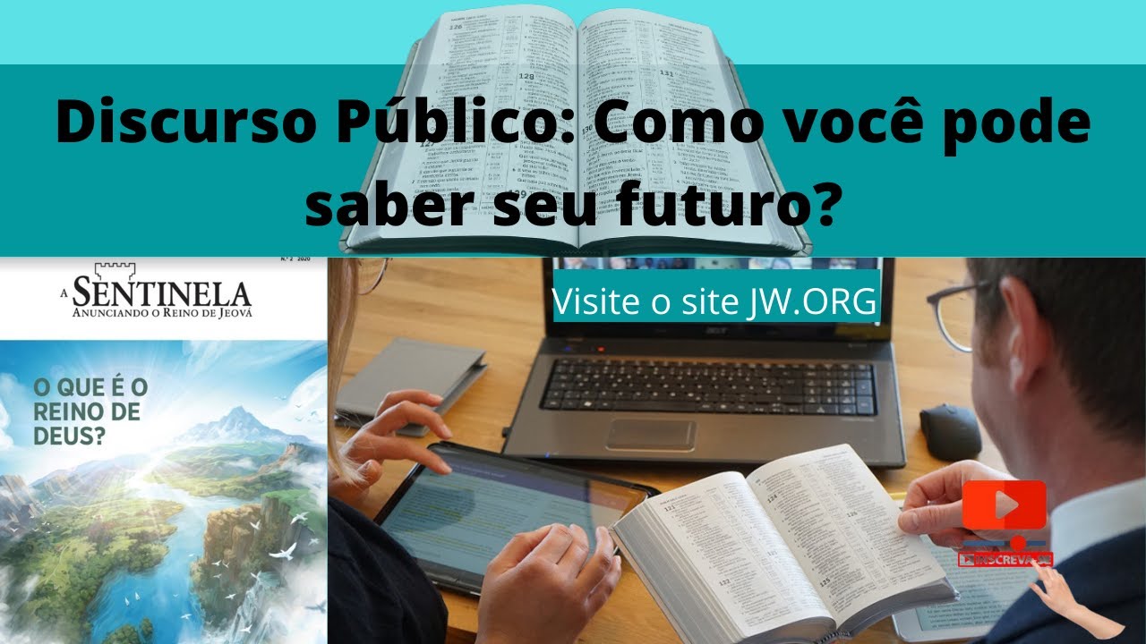 Discurso Público: Como você pode saber seu futuro? #jw #Testemundadejeová #reunião #bíblia #Jeová