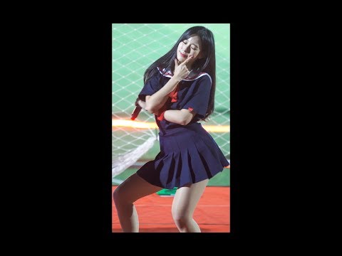 Berry Good(베리굿) Johyun(조현) 'Green Apple(풋사과)' fancam [181028 과천드론레이싱 직캠]