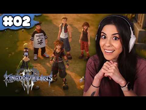 LET'S GO TO TWILIGHT TOWN! | Kingdom Hearts 3 - Part 2 (First Playthrough)