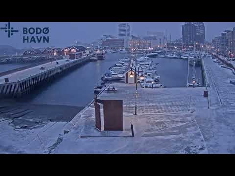 Norway - Bodø Havn Timelapse 13.12.2025
