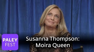 Arrow - Susanna Thompson Talks About Playing Moira Queen | Family Dynamics and What's Next video