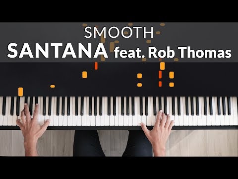 Smooth - Santana piano tutorial